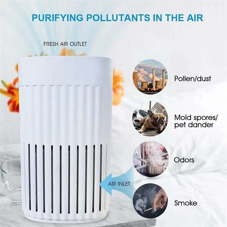 220 Home Air Purifier Desktop Usage