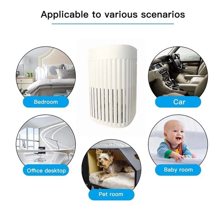 220 Home Air Purifier Desktop Usage