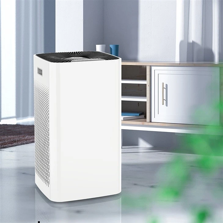 WIFI 4-speed Regulation HEPA Filter Active Carbon Air Purifier BKJ-70